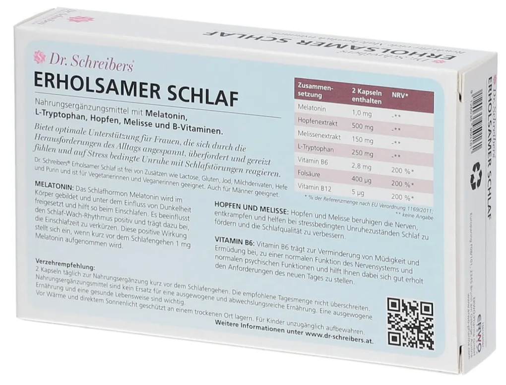 Dr Schreibers Erholsamer Schlaf